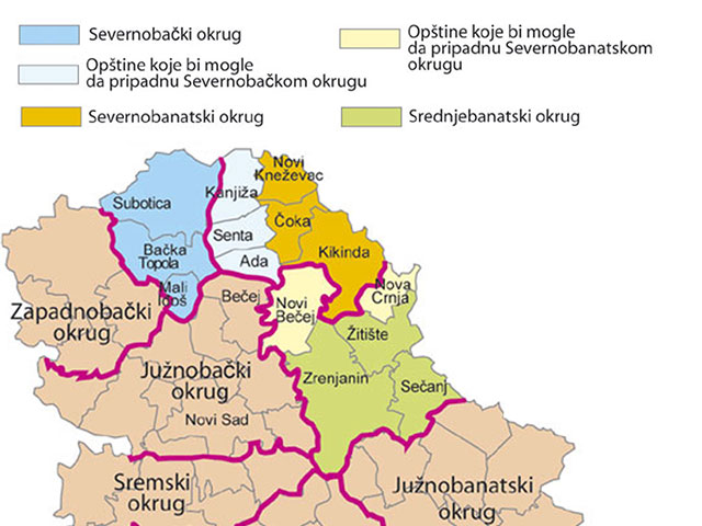 Mapa Srbije I Madjarske Superjoden