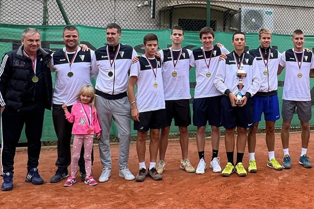 Tenis: Juniori Spartaka dominantno do nove titule šampiona Srbije