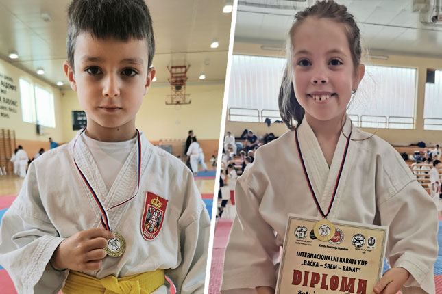Karate: Najmlađi takmičari "Spartak-Enpija" osvojili 18 medalja na turniru "Bačka-Srem-Banat"
