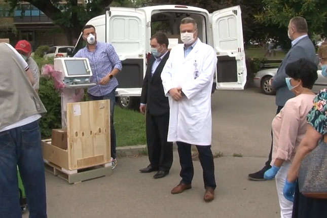 Bolnica dobila tri nova respiratora, donacija vredna 45 hiljada evra