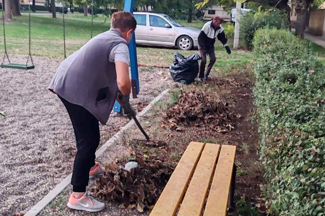 Meštani Donjeg Tavankuta se ujedinili i uredili centar sela