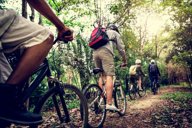 Grupna vožnja biciklom povodom nedelje mobilnosti i obilazak šumskog područja oko Treseta