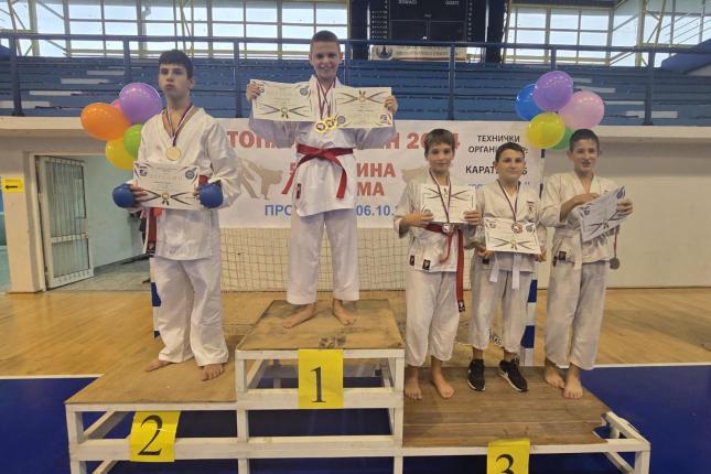 Karate: „Spartak Enpi“ osvojio četiri medalje na turniru u Prokuplju