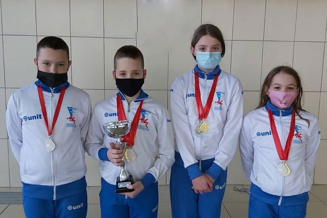Plivanje: Spartak uspešan na Prvenstvu Vojvodine, osvojena 51 medalja
