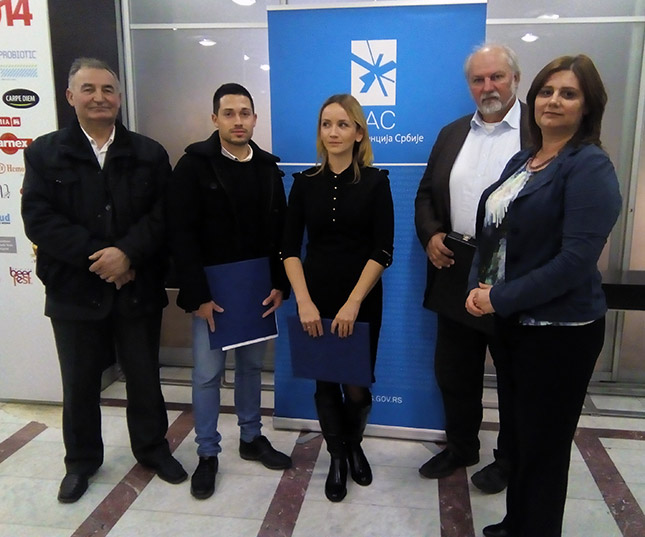 Dodeljeni Ugovori za 116 početnika u poslovanju u Razvojnoj agenciji Srbije