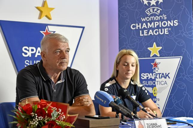 Emotivni rastanak ŽFK "Spartak" i Tijane Filipović posle 10 godina saradnje