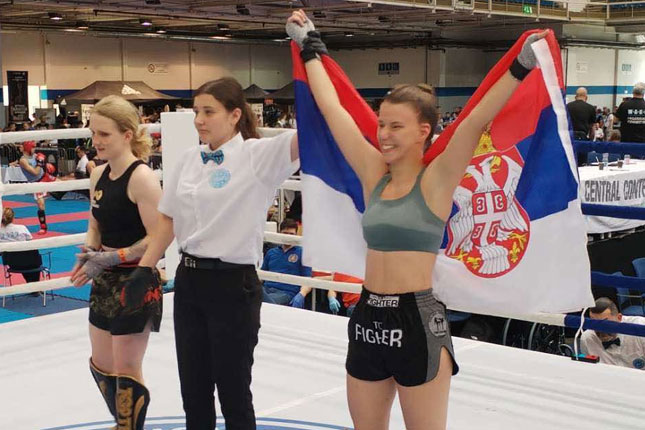 Kik boks: MIlica Despotović osvojila zlatno odličje na Svetskom kupu u Budimpešti
