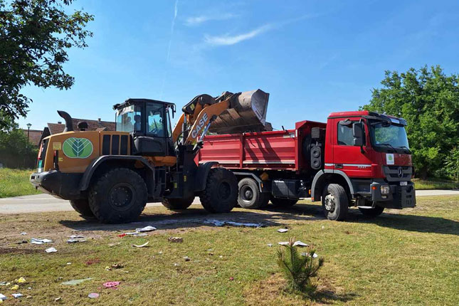 Subotičani se rešili više od 1.100 tona kabastog otpada