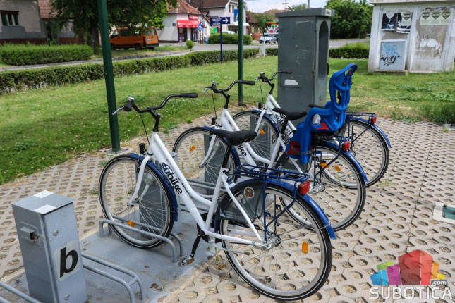 Počela 13. "Su bike" sezona, iznajmljivanje bicikala na pet stanica