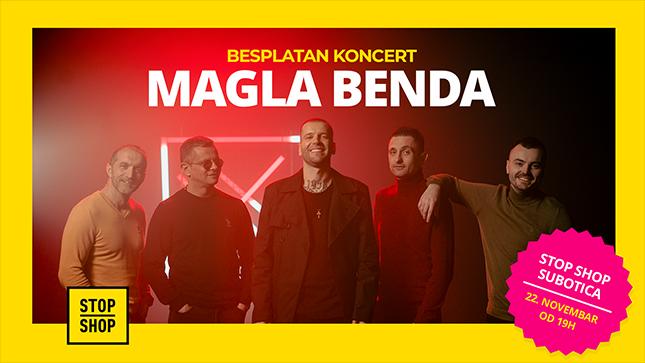 Veliko vikend otvaranje proširenog šoping parka "STOP SHOP" uz besplatan koncert Magla benda