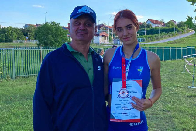 Atletika: Izuzetni rezultati Spartakovih juniora na Prvenstvu Srbije u Kruševcu