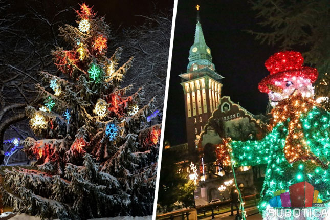 Počelo postavljanje novogodišnje rasvete, Subotica će zasijati 5. decembra