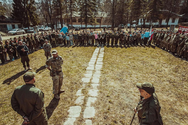 Deca ratnih veterana boravila u kampu u Rusiji