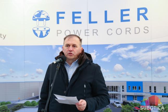 Položen kamen temeljac za novi pogon firme "Feller"