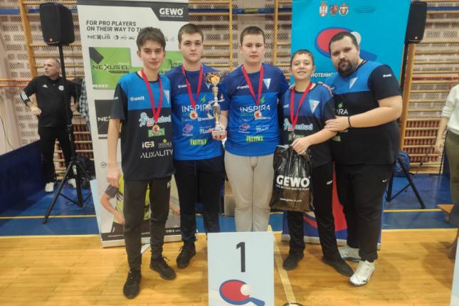 Stoni tenis: Odlični rezultati mlađih selekcija Spartaka