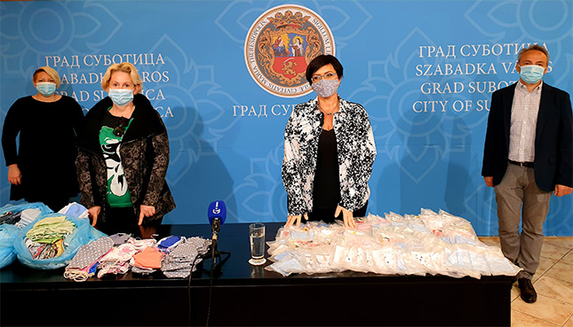 Škole gradu poklonile maske i sredstva za dezinfekciju