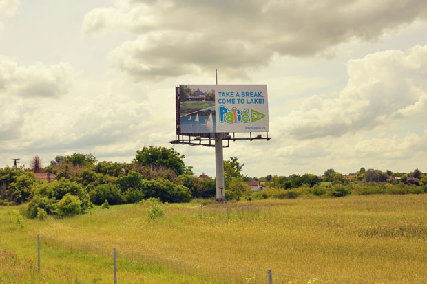 Bilbord poziva turiste na Palić