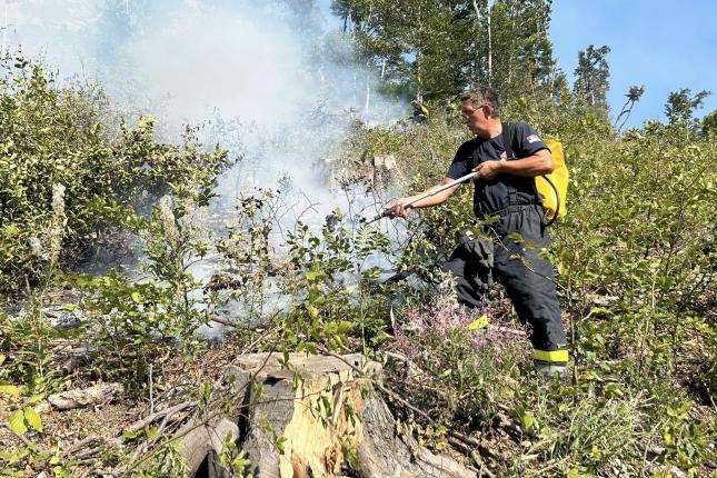 Vatrogasci DVD "Matica" učestvovali u gašenju požara u Raškoj oblasti