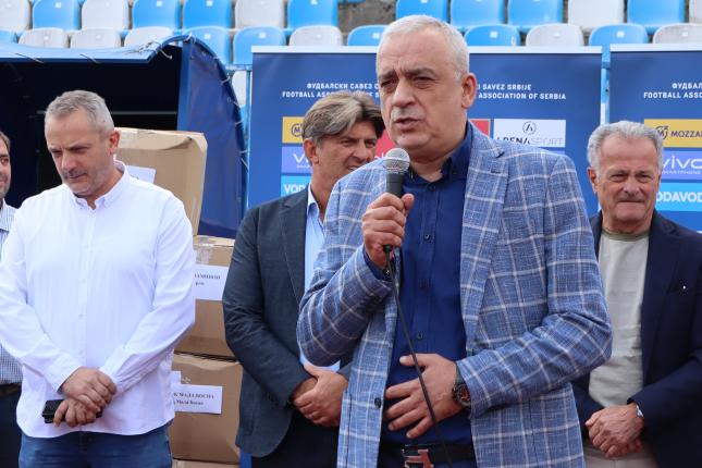 Nacionalni fudbalski savez donirao opremu klubovima sa teritorije Subotice i Sombora